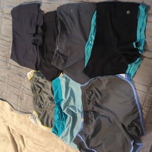 7 pairs of Athletic shorts.